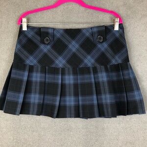 Ellemenno dark academia Y2K mini skirt size 9